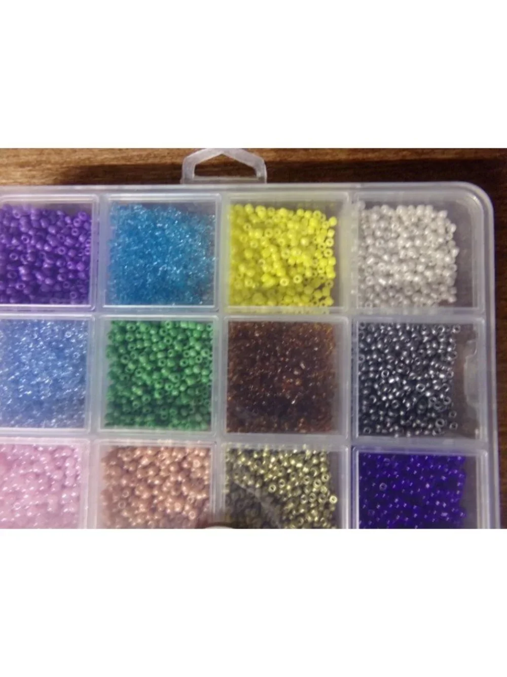 Mixed Color Seed Beads Set in Container Set #4